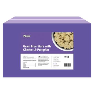 Picture of Pointer Grain-Free Stars with Chicken & Pumpkin 10kg