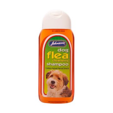Picture of Johnson's Dog Flea Cleansing Shampoo 200ml x 6