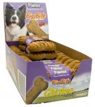 Picture of Pointer Big Bite Bones Chicken 100g 14 Bone Display Box x 1