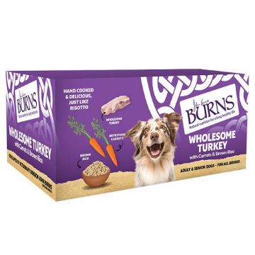 Picture of Burns Tray Adult Dog Turkey 150g x 7