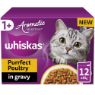Picture of Whiskas Pouch 1+ Aromatic Poultry in Gravy 85g 12-Pack x 4
