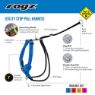 Picture of ROGZ Stop Pull Harness Medium Blue 32-52cm x 1