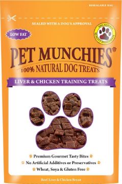 Picture of Pet Munchies Dog Training Treats Liver & Chicken 50g x 8