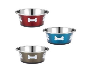 Picture of 1382 Classic Stainless Steel Posh Paws Dish Medium 1600ml x 6