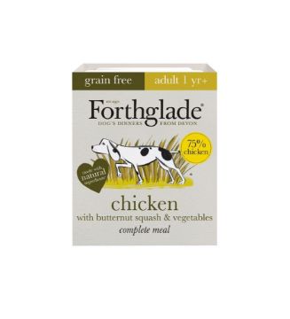 Picture of Forthglade Complete Grain Free Adult Chicken with Butternut Squash & Veg 395g x 18