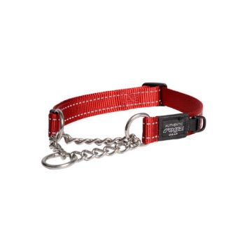 Picture of ROGZ Control Chain Collar Red Large 37-56cm x 1