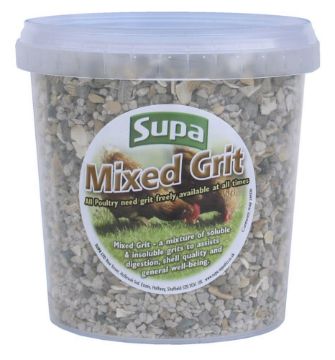 Picture of Supa Mixed Poultry Grit 1 Litre Tub x 1