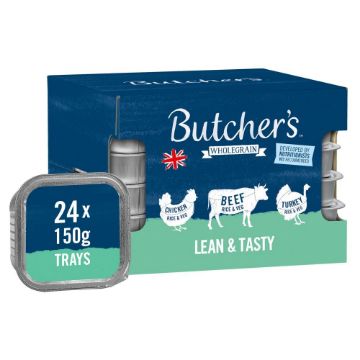 Picture of Butcher's Dog Foil Trays Lean & Tasty 150g x 24