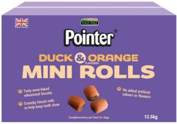 Picture of Pointer Mini Rolls Duck & Orange 12.5kg
