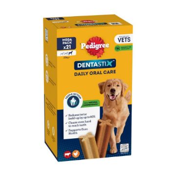Picture of Pedigree Dentastix Large 21 Stick x 4