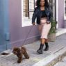 Picture of ROGZ URBAN Classic Dog Lead Pink Blush Medium 1.8m