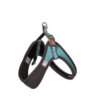 Picture of ROGZ URBAN Adj Fast-Fit Dog Harness Turquoise Moon Medium