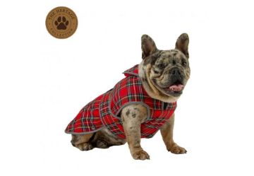 Picture of Ancol Red Tartan Dog Coat Small/Medium 35cm x 1