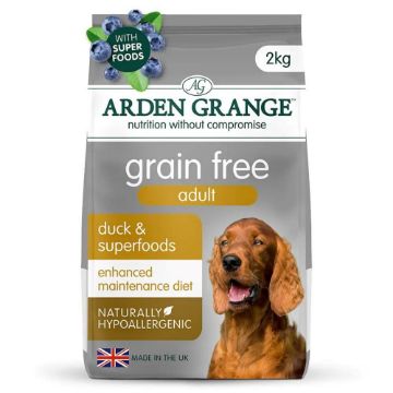 Picture of Arden Grange Adult Dog Grain Free Duck & Superfoods 2kg