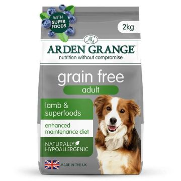Picture of Arden Grange Adult Dog Grain Free Lamb & Superfoods 2kg