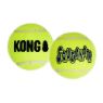 Picture of KONG Air Dog Squeaker Tennis Balls Large 3.25" Net-of-2 x 1