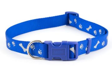 Picture of Ancol Paw'n'Bone Collar Blue Large x 1
