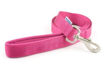 Picture of Ancol Viva Padded Nylon Snap Lead Pink 75kg 1.8m x 2.5cm x 1