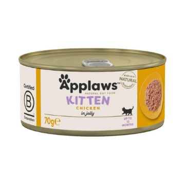 Picture of Applaws Kitten Can Chicken 70g x 24