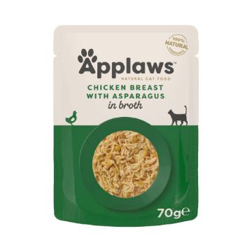Picture of Applaws Cat Pouch Chicken & Asparagus 70g x 12