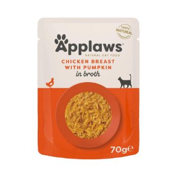 Picture of Applaws Cat Pouch Chicken & Pumpkin 70g x 12