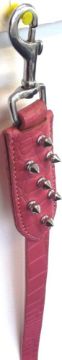 Picture of Avon Spiked Leather Lead 30" Pink Croc x 1