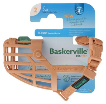 Picture of Baskerville Classic Basket Muzzle Size 2 x 1