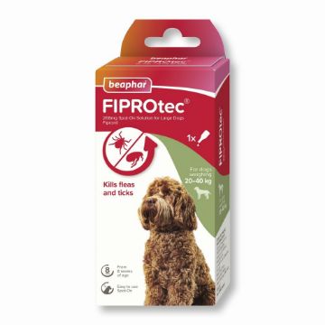 Picture of Beaphar FIPROtec Large Dog Flea Drops 1 Tube x 1