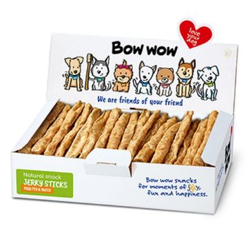 Picture of Bow Wow Jerky Sticks Poultry & Yucca x 50