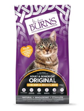 Picture of Burns Cat Adult & Senior Chicken & Brown Rice 1.5kg x 1