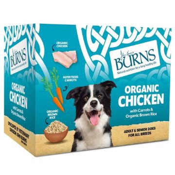 Picture of Burns Tray Adult Dog Chicken 395g x 8
