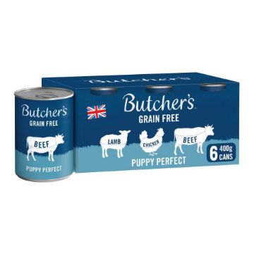 Picture of Butcher's Puppy Cans Perfect Puppy 400g 6pk x 4