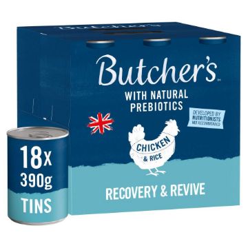 Picture of Butcher's Dog Cans Recovery & Revive 390g x 18