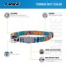 Picture of ROGZ Fusion Cat Collar Geo Blue x 1