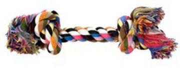 Picture of Dog Life Cotton Rope Bone Small 2 Knot x 3