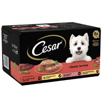 Picture of Cesar Foil Tray Classics Terrine Mixed Selection 150g 8-pk x 3