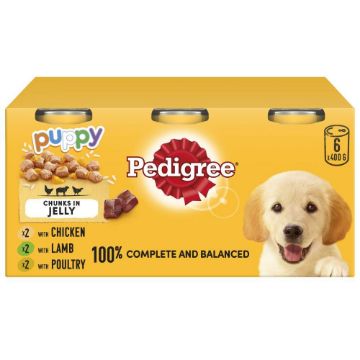 Picture of Pedigree Can Puppy 400g 6 pack x 4