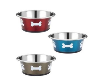 Picture of 1383 Classic Stainless Steel Posh Paws Dish Large 2500ml x 6