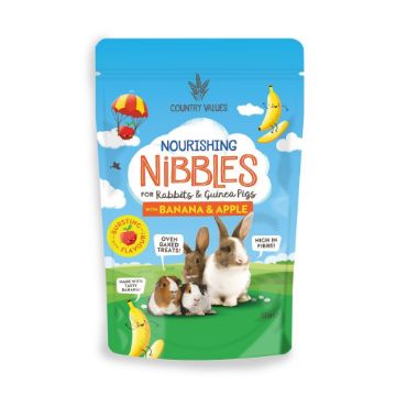 Picture of Country Values Nourishing Nibbles Banana & Apple Treats 60g x 8