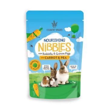 Picture of Country Values Nourishing Nibbles Carrot & Pea Treats 60g x 8