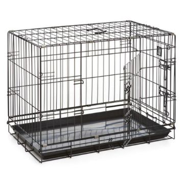 Picture of Dog Life Dog Crate BLACK Large 36" x 22" x 25"