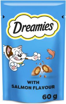 Picture of Dreamies Cat Treats Salmon 60g x 8