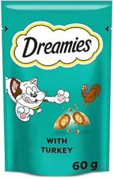 Picture of Dreamies Cat Treats Turkey 60g x 8