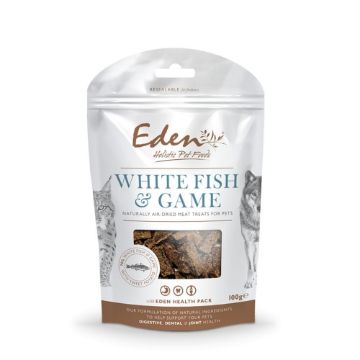 Picture of Eden Dog Treats White Fish & Game 100g x 1