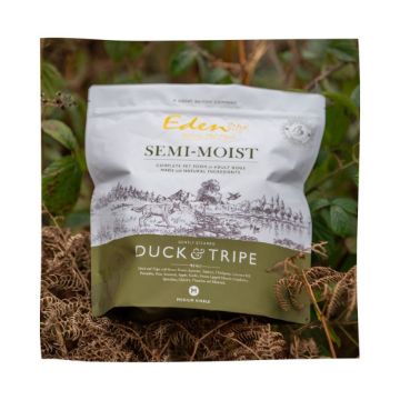 Picture of Eden Dog Semi-Moist Duck & Tripe Medium Kibble 2kg