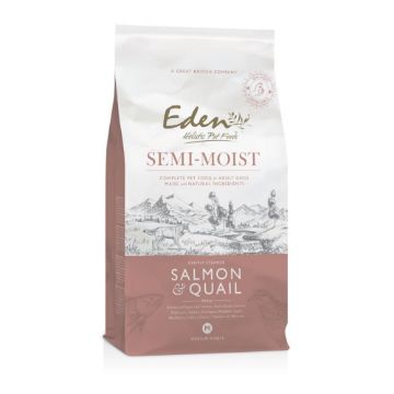 Picture of Eden Dog Semi-Moist Salmon & Quail Medium Kibble 10kg