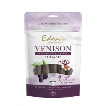 Picture of Eden Venison, Aniseed & Blackberry Large Sausages 5pc x 1