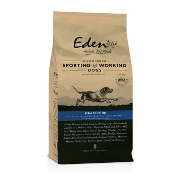 Picture of Eden Sporting & Working Dog Fish Cuisine Small Kibble 15kg