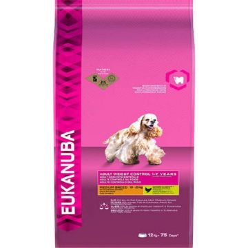 Picture of Eukanuba Adult Weight Control Medium Breed 12kg