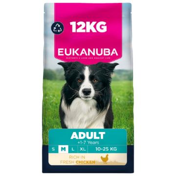 Picture of Eukanuba Senior Medium Breed Chicken 12kg